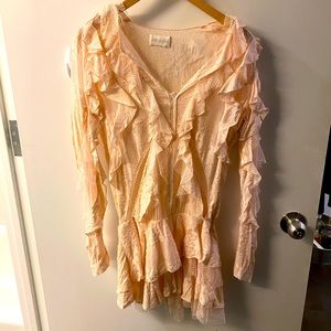 Divine Heritage Ruffled shirt